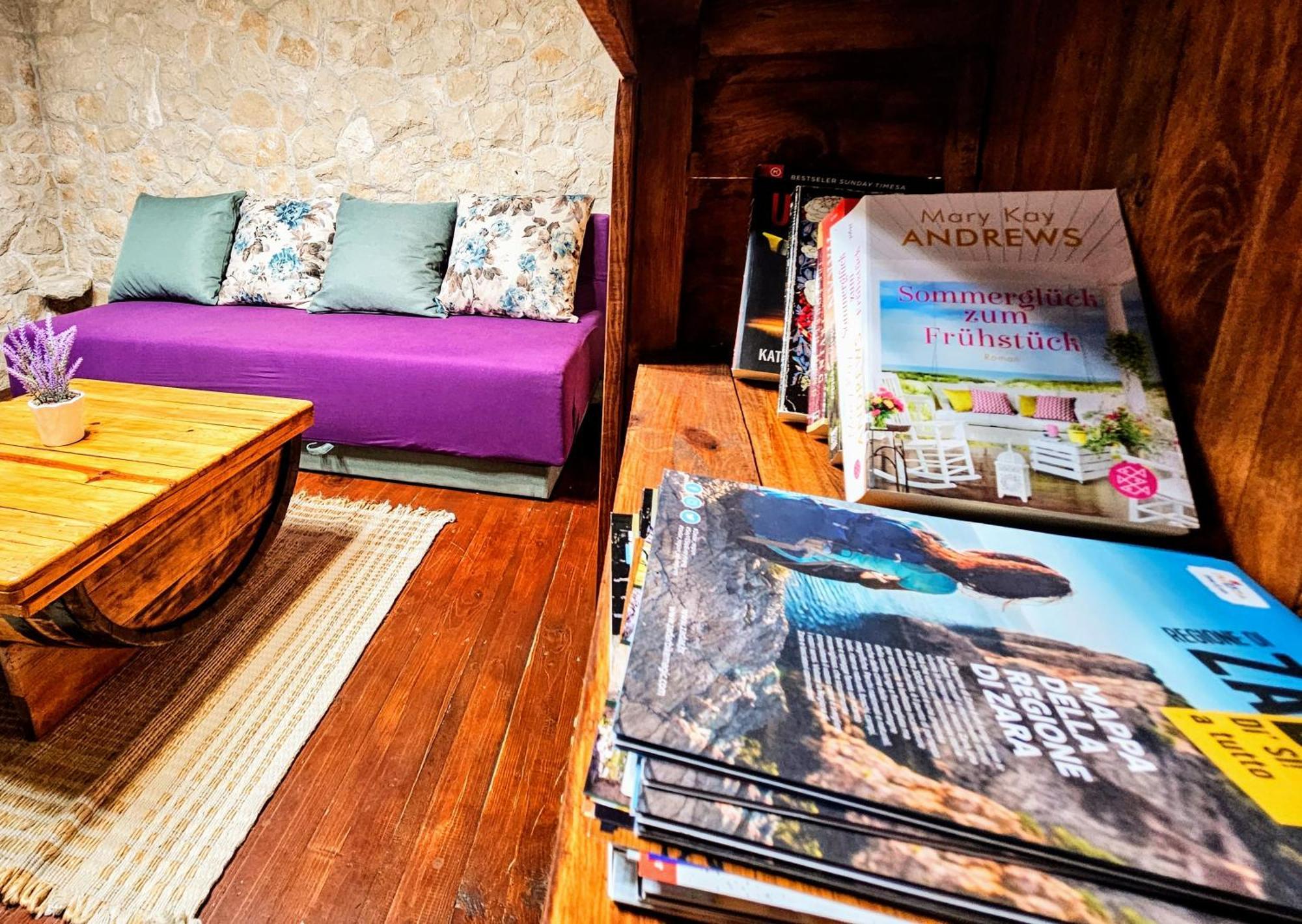 Dalmatia Rustica Comfortable One Bedroom+Fireplace Zadar Zimmer foto